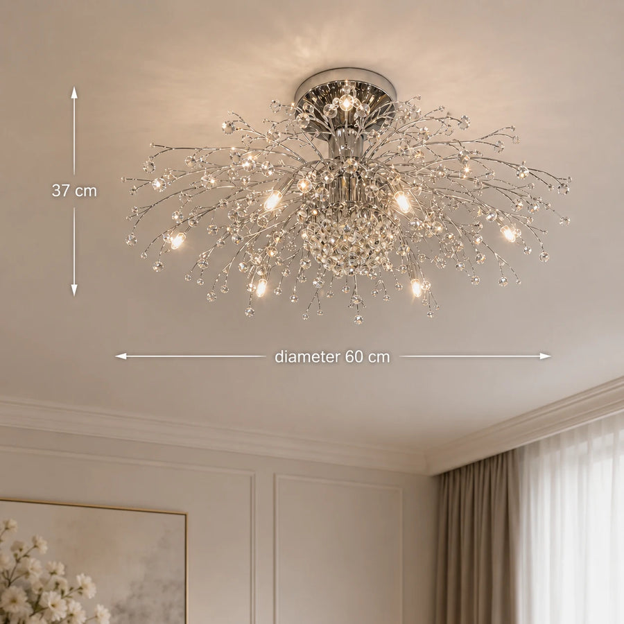 RONDO Vivace Lampadario in cristallo, 6x G9, diametro 50 cm, argento lucido - 01_CM311-500CH.png