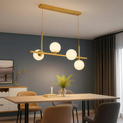 Lampadario moderno LOFT Pavilion, 4x G9, oro, metallo, altezza regolabile - 02_LC800-4GD.png