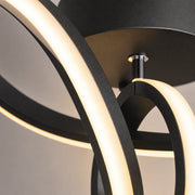 Lampadario LED VERTEX Pulse, 13W, Ondulato, Luce fredda/calda/neutra, Nero - 02_LL562BK.png