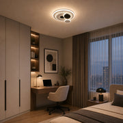 Lampadario LED con cristallo HELIOX, 37W, 4 Cerchi, Luce Fredda/Calda/Neutra, Nero - 02_LL653-300BK.png