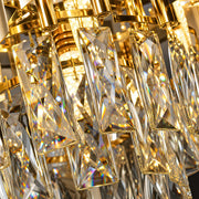Lampadario in Cristallo VERSAILLES Nobile 5xE14, Diametro 40cm, Oro Lucido e Bianco - 03_CC900-400WH.png