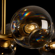 Lampadario Morena, 8xE27, Oro Nero, Metallo - 03_LC807-8.png