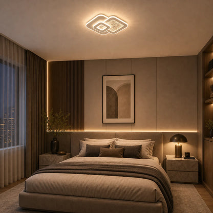 KOMPACTO Lampadario LED 56W, 3 quadrati, Luce fredda/calda/neutra, Bianco - 04_LL646-300P.png
