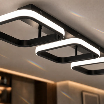Lampadario LED VERTEX 34W, 3 quadrati, Lineare, Luce fredda/calda/neutra, Nero - 04_LL770-3BK.png