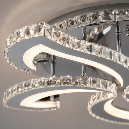 Lampadario LED con telecomando e cristallo Alejandro RGB 88W, 5 Fiori, Luce Fredda/Calda/Neutra, Dimmerabile, Cromo Lucido - 04_LT071-5.png