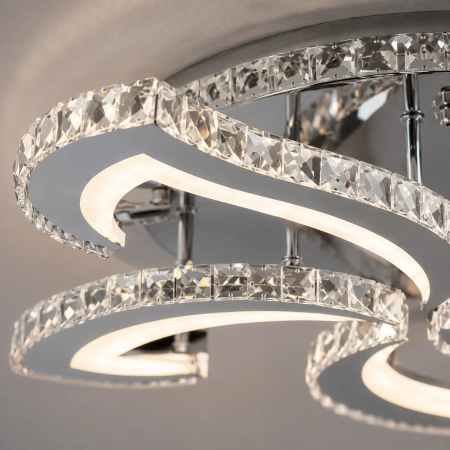 Lampadario LED con telecomando e cristallo Alejandro RGB 88W, 5 Fiori, Luce Fredda/Calda/Neutra, Dimmerabile, Cromo Lucido - 04_LT071-5.png
