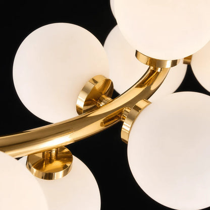 Lampadario da camera LOFT, 25x G9, Oro bianco, Metallo, Altezza regolabile, Moderno - 03_LC802-25GD.png