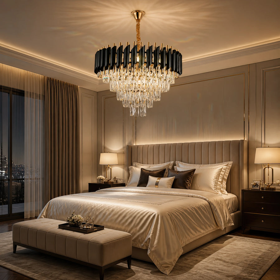 Lampadario di cristallo VERSAILLES Elegance 8x E14, diametro 50 cm, oro, altezza regolabile - 05_CC900-500GD.png