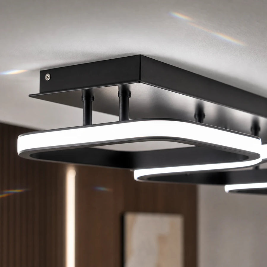 Lampadario LED VERTEX 34W, 3 quadrati, Lineare, Luce fredda/calda/neutra, Nero - 05_LL770-3BK.png