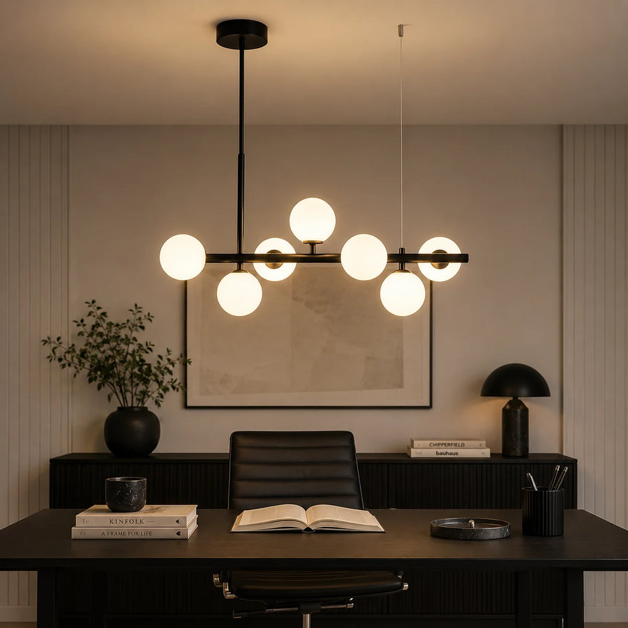 Lampadario moderno LOFT Pavilion, 7x G9, nero, metallo, altezza regolabile - 06_LC800-7BK.png