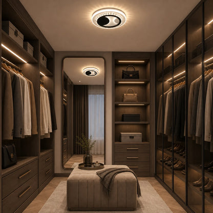 Lampadario LED in cristallo ARIELLA 39W, Rotondo, Luce Fredda/Calda/Neutra, Nero - 06_LL602BK.png