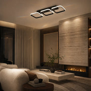 Lampadario LED VERTEX 34W, 3 quadrati, Lineare, Luce fredda/calda/neutra, Nero - 06_LL770-3BK.png