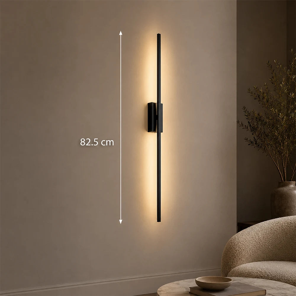 Lampadario LED Raffaela 19W, 3000K, 4000K, 6000K, Acrilico 82,5 cm, Nero - 06_LL870-80BK.png