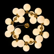 Lampadario da camera LOFT, 25x G9, Oro bianco, Metallo, Altezza regolabile, Moderno - 05_LC802-25GD.png