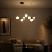 Lampadario moderno LOFT Pavilion, 7x G9, nero, metallo, altezza regolabile - 07_LC800-7BK.png