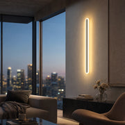 Lampada da parete a LED per esterno SUHA, lunghezza 60 cm, 8 W, IP65, metallo, lineare, bianco - 08_AX201-600WH.png