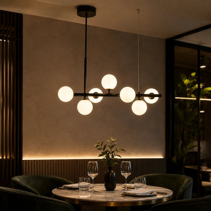 Lampadario moderno LOFT Pavilion, 7x G9, nero, metallo, altezza regolabile - 08_LC800-7BK.png