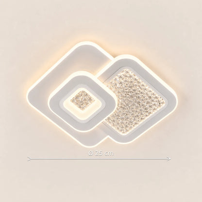 KOMPACTO Lampadario LED 56W, 3 quadrati, Luce fredda/calda/neutra, Bianco - 09_LL646-300P.png