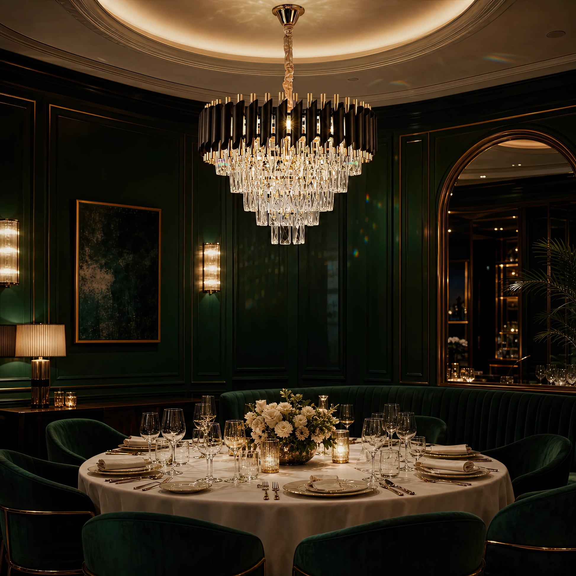 Lampadario di cristallo VERSAILLES Elegance 8x E14, diametro 50 cm, oro, altezza regolabile - 10_CC900-500GD.png