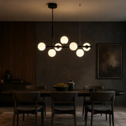 Lampadario moderno LOFT Pavilion, 7x G9, Nero, Metallo, Altezza regolabile - 10_LC800-7BK.png