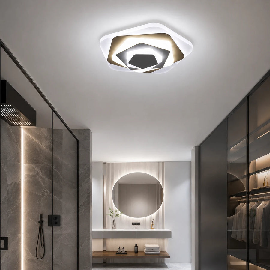 Lampadario LED SIENA 40W, Diametro 23cm, Luce Fredda/Calda/Neutra, Bianco - 10_LL660WH.png