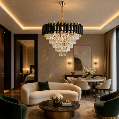 Lampadario di cristallo VERSAILLES Elegance 8x E14, diametro 50 cm, oro, altezza regolabile - 11_CC900-500GD.png