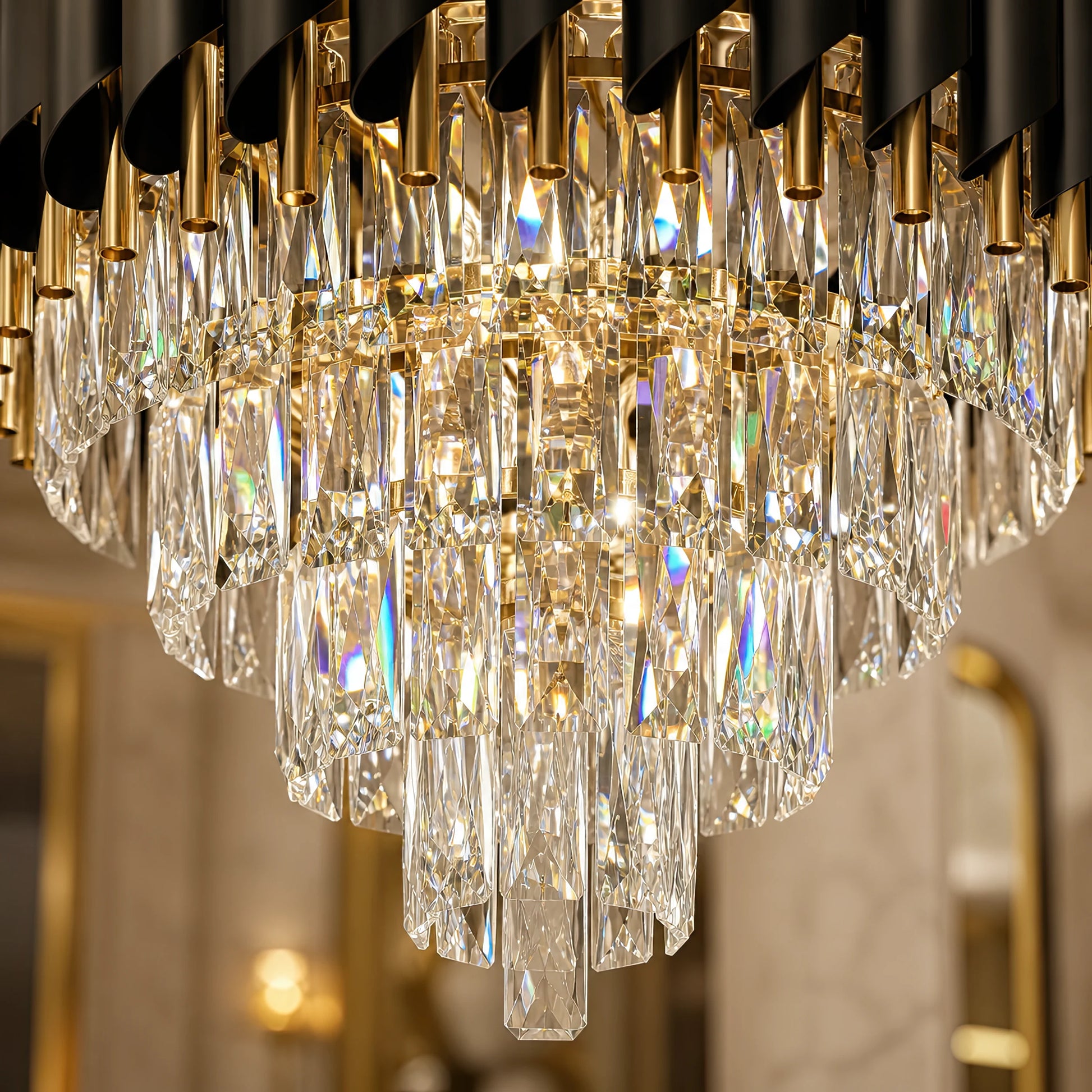 Lampadario di cristallo VERSAILLES Eleganza 8x E14, diametro 50 cm, oro, altezza regolabile - 13_CC900-500GD.png