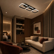 Lampadario LED VERTEX 34W, 3 quadrati, Lineare, Luce fredda/calda/neutra, Nero - 14_LL770-3BK.png