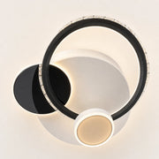 Lampadario LED in cristallo PRISMIQ 45W, 3 Cerchi, Luce Fredda/Calda/Neutra, Nero - 10_LL654-300BK.png