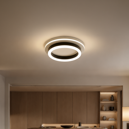 Lampadario LED MODERNO 25W, Diametro 20cm, Rotondo, Luce Fredda/Calda/Neutra, Lampadari LED Neri Titolo predefinito Alessandro Design