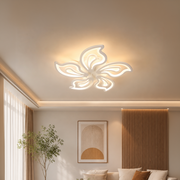 Lustra LED cu telecomanda LILY 86W, 5 Elemente, lumina Rece/Calda/Neutra, Dimabila, Alb Lustre LED cu Telecomanda Default Title Alessandro Design