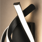 Applique LED Reid 13W, Luce Fredda/Calda/Neutra, Nero Lampade da parete per interni Titolo predefinito Alessandro Design