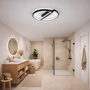 Lampadario a LED con telecomando VECTOR ARCUS 52W, 2 Elementi, Luce Fredda/Calda/Neutra, Dimmerabile, Nero Lampadari a LED con telecomando Titolo predefinito Alessandro Design