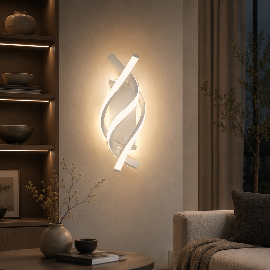 Aplica LED Reid 13W, Lumina Rece/Calda/Neutra, Alb Aplice de Interior Default Title Alessandro Design