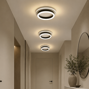 Lampadario LED MODERNO 25W, Diametro 20cm, Rotondo, Luce Fredda/Calda/Neutra, Lampadari LED Neri Titolo predefinito Alessandro Design