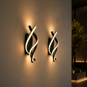 Applique LED Reid 13W, Luce Fredda/Calda/Neutra, Nero Lampade da parete per interni Titolo predefinito Alessandro Design