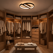 Lampadario a LED con telecomando VECTOR ARCUS 52W, 2 Elementi, Luce Fredda/Calda/Neutra, Dimmerabile, Nero Lampadari a LED con telecomando Titolo predefinito Alessandro Design