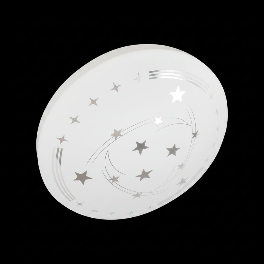 Plafonieră LED Stele 23 cm, 22W, 3000K / 4000K / 6000K, Alb, Metal si Acril Plafoniere LED Default Title Alessandro Design