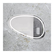 Specchio LED, 80x45cm, Disegno Touch Marcello, Sistema Demister, Dimabila Specchi Korman E Titolo predefinito Alessandro Design