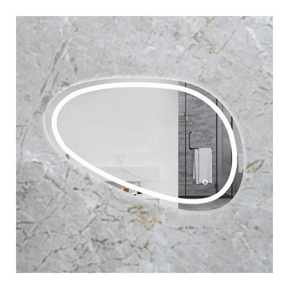 Specchio LED, 80x45cm, Disegno Touch Marcello, Sistema Demister, Dimabila Specchi Korman E Titolo predefinito Alessandro Design