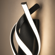 Applique LED Reid 13W, Luce Fredda/Calda/Neutra, Nero Lampade da parete per interni Titolo predefinito Alessandro Design