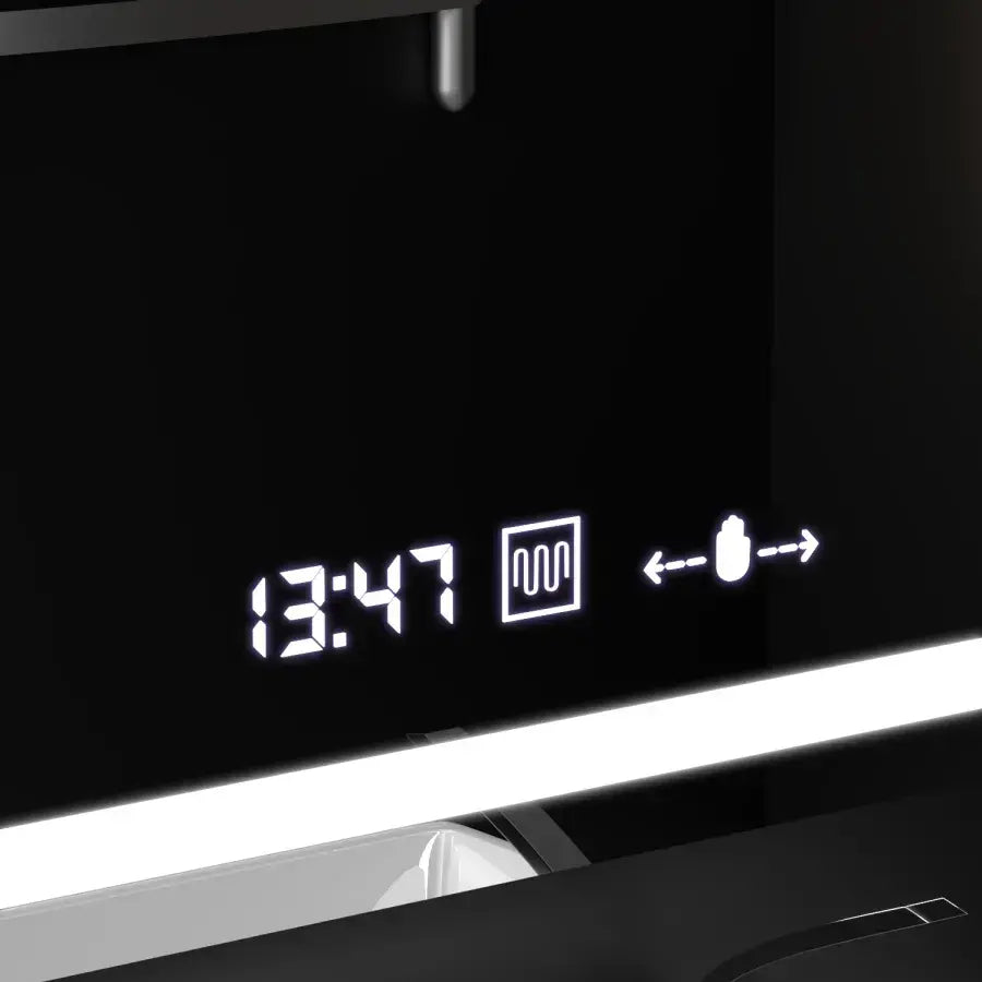 Oglinda LED Rectangulara, 90x60cm, Souverain MotionGlow Marcello, Sistem Dezaburire, Ceas & Termometru, Lupa Cosmetica, Dimabila Oglinzi Marcello Default Title Alessandro Design