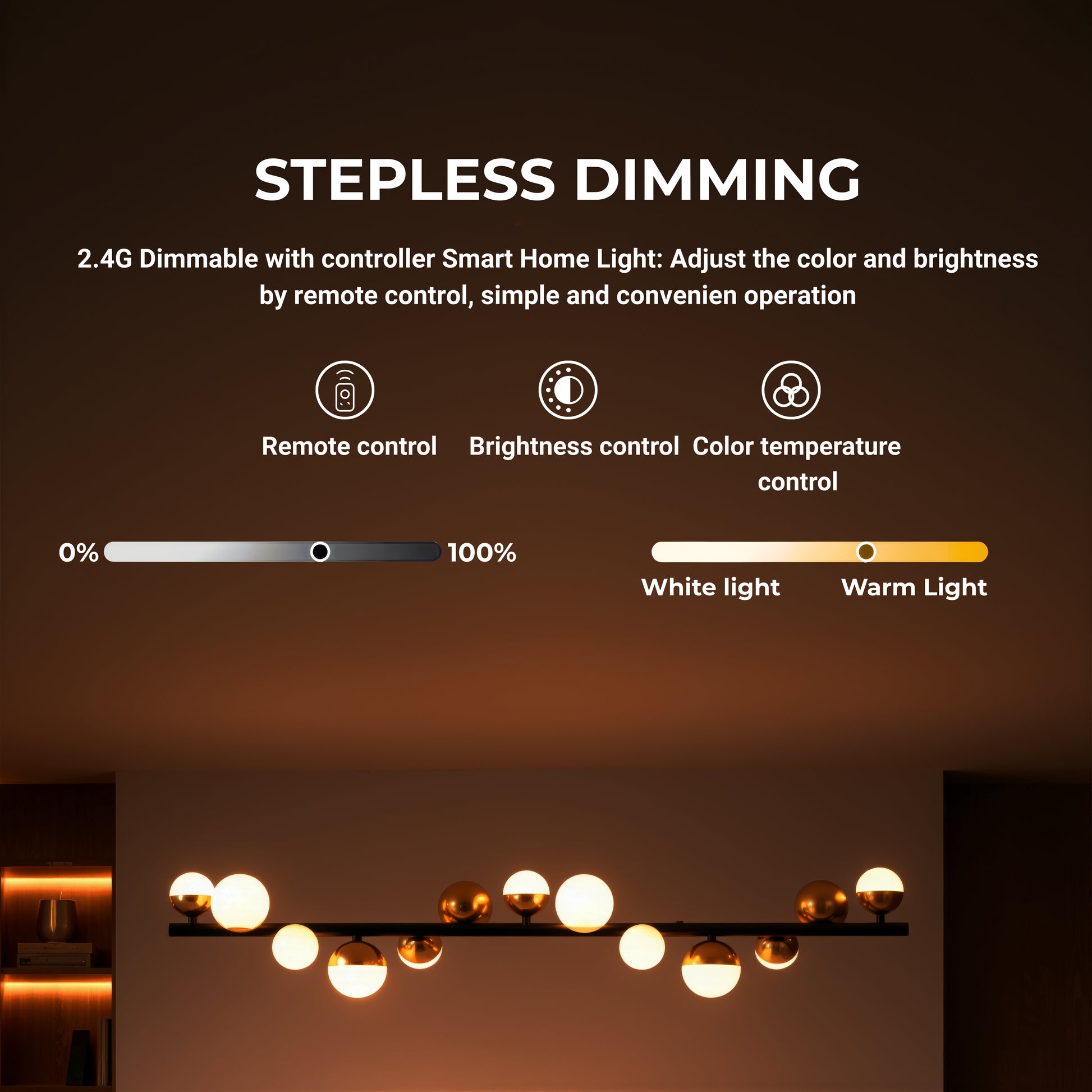 Lampadario a sospensione a LED Aurion 29W in acrilico con telecomando, dimmerabile, lampadari LED in oro nero, metallo e acrilico con telecomando Titolo predefinito Alessandro Design