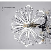 Lampadario in Cristallo PETERHOF Petito, 13xG4, Diametro 52 cm, Nero Lampadari Moderni Titolo predefinito Alessandro Design