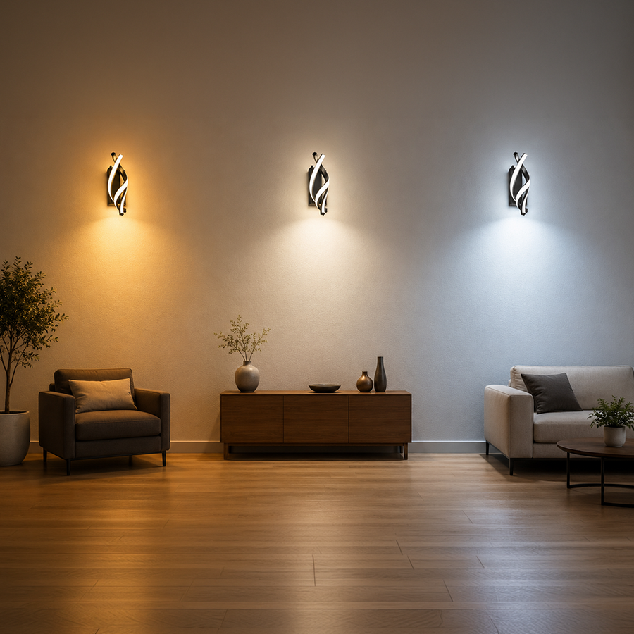 Applique LED Reid 13W, Luce Fredda/Calda/Neutra, Nero Lampade da parete per interni Titolo predefinito Alessandro Design