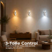 Aplica LED Reid 13W, Lumina Rece/Calda/Neutra, Alb Aplice de Interior Default Title Alessandro Design