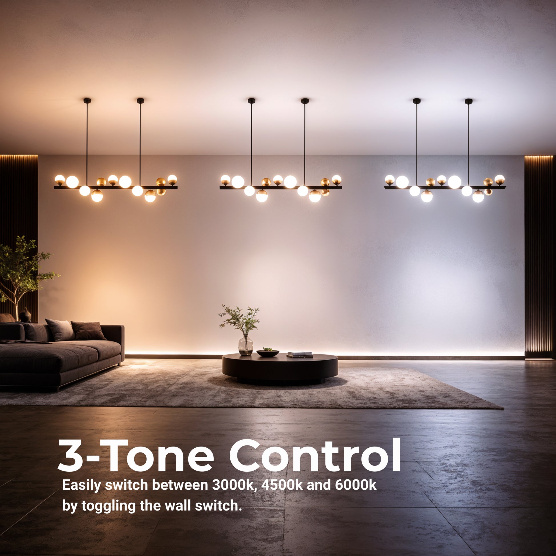 Lampadario a sospensione a LED Aurion 29W in acrilico con telecomando, dimmerabile, lampadari LED in oro nero, metallo e acrilico con telecomando Titolo predefinito Alessandro Design