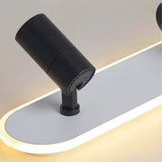 Lustra LED cu Proiector Reglabil FISSO Camilla 49W, lumina 3000/4000/6000k, Negru Lustre LED Default Title Alessandro Design