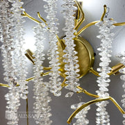 Aplica Cristal Chandler 3x G9 Auriu Aplice de Interior Default Title Alessandro Design