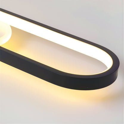 Lustra LED cu Proiector Reglabil FISSO Camilla 49W, lumina 3000/4000/6000k, Negru Lustre LED Default Title Alessandro Design